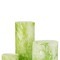 Vaas marmerlook groen/wit - 4