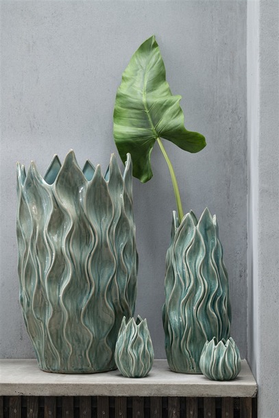 Grote siervaas ivy groen - 2