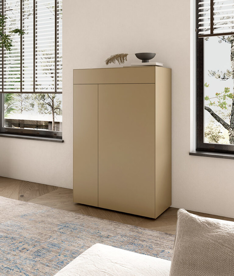 crest yume highboard pearl gold