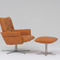 himolla fauteuil met voetbank