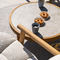 samos lazy chair bistro set with finn ceramic table detail 03