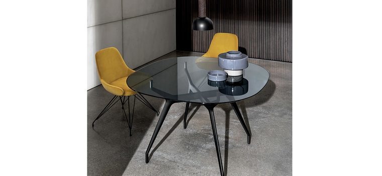 sovet tafel arkos vierkant glas