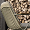 veneto dining chairs olive detail